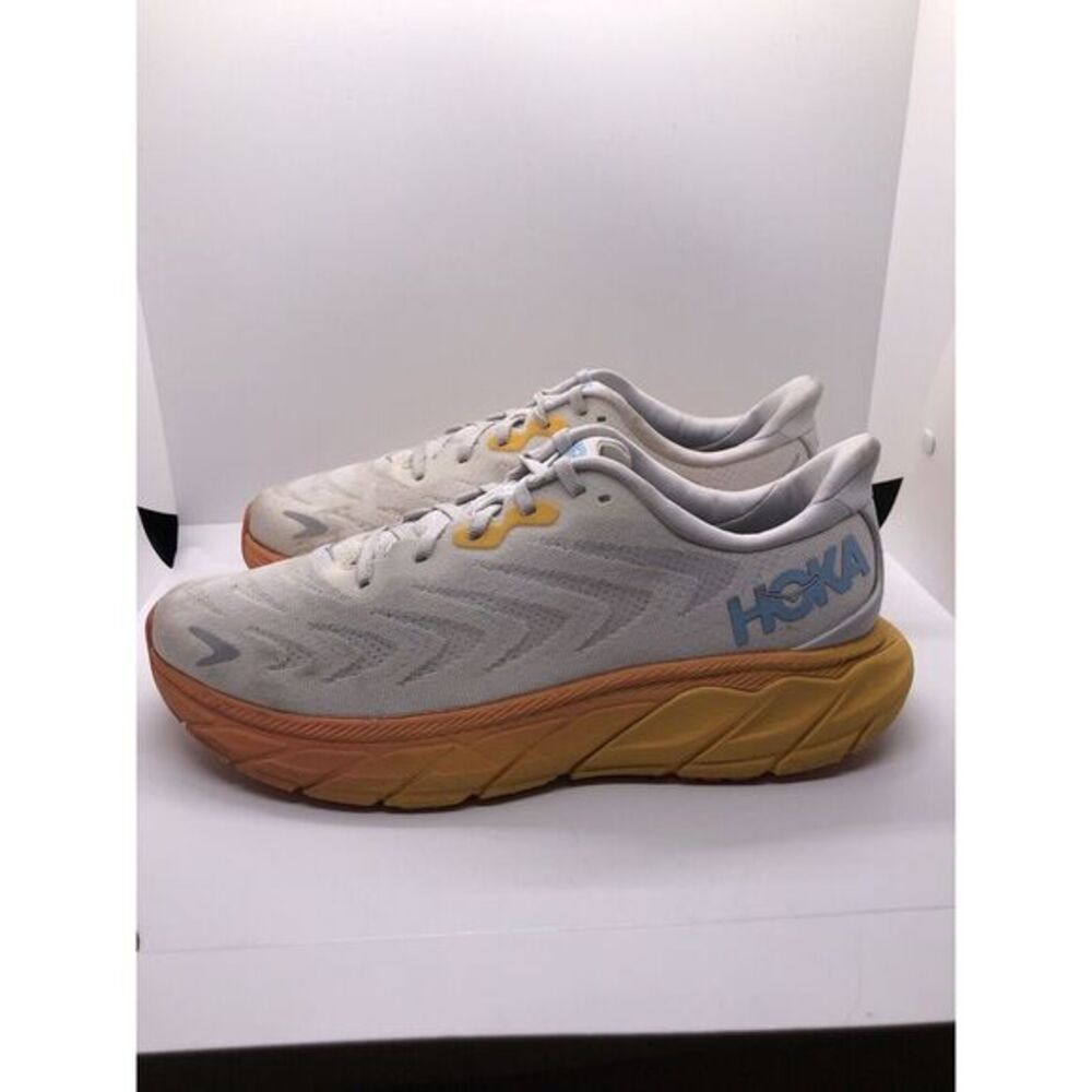 Hoka One‎ One Arahi 6 Womens Size 9B Shoe Sneakers Nimbus Cloud  Blanc De Blanc